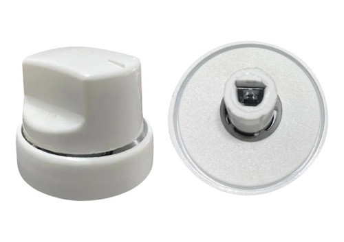 Perilla P/ Cocina Escorial Candor Blanca Modelo Nuevo X Unid 0