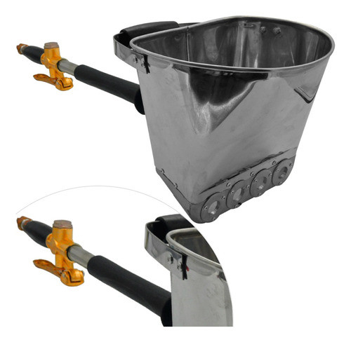 Pala Revocadora P/ Pared Salpicre Neumatica Aerografo 0