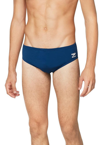 Speedo Mens Brief Endurance + Solid Adult Swimsuit, Navy, 32 0 Speedo Mens Brief Endurance + Solid Adult Swimsuit, Navy, 32 0