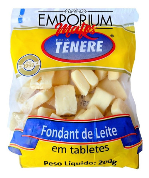 Fondant De Leite Em Tabletes - 2 Unidades 0