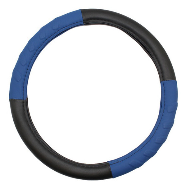 Cubre Volante  Auto Camioneta. Negro/azul 0