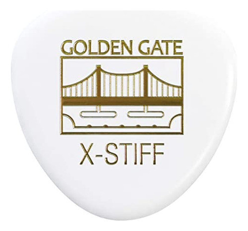 Golden Gate Mp-124 Deluxe Flat Pick Triángulo Redondeado 0