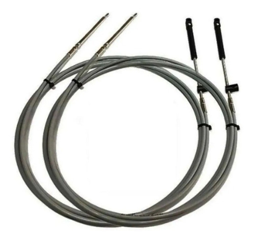 Cabo Comando Motores Yamaha Suzuki Mercury 10 Pés ( Par ) 0