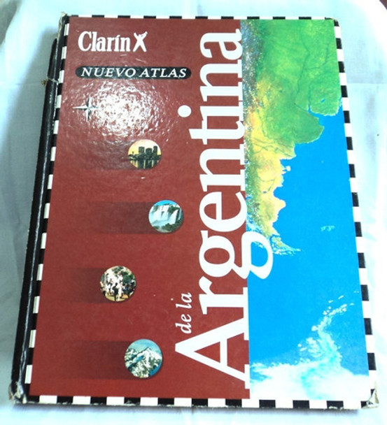 Libro Nuevo Atlas De La Argentina Clarin Año 1994 B5 0