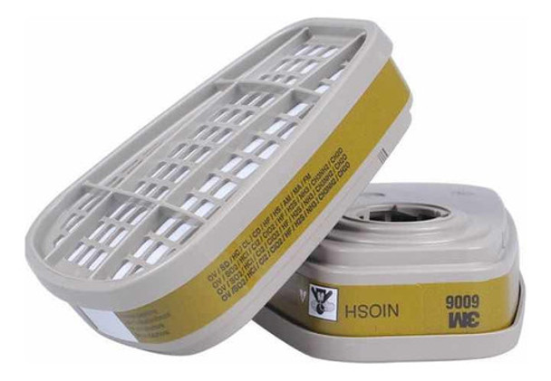 Cartucho 3m 6006 Multigás, Ácidos Y Vapores Orgánicos 0