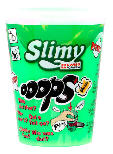 Slimy Slime Ooops 80gr Verde 0