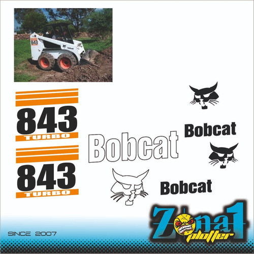 Calcos Bobcat 843 0