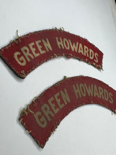 Parche De Formación Británica Greenh Original Segunda Guerra 0