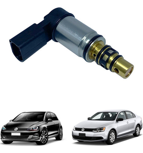 Valvula Torre Compressor Sanden Pxe14 Jetta 2.5 Passat Golf 0