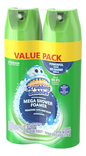 Burbujas De Fregado Mega Spray De Espuma De Ducha, Baño De E 0
