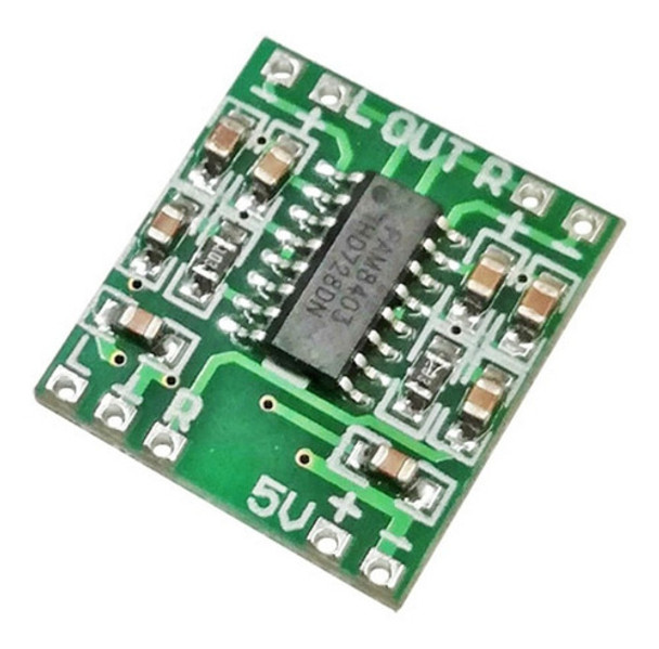 Modulo Amplificador De Audio Estereo Clase D Pam8403 0