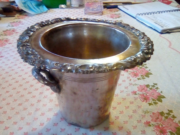 Hielera Metal Plateado 0