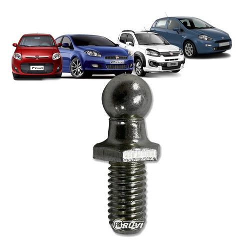 Soporte Perno Bolita Amortiguador De Porton Palio Uno Punto 0