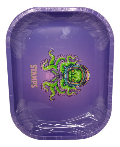 Bandeja Stamps Metálica Mini Pulpo Alien 0