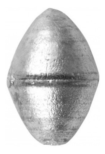 Chumbo De Pesca Chumbada Oliva 50 Gramas 1 Kg 20 Unidades 0