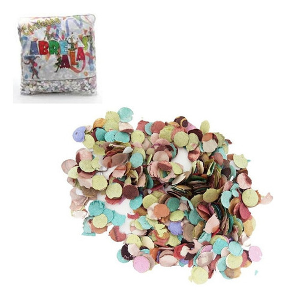 Confete De Papel Colorido Carnaval Festa - 120g 0