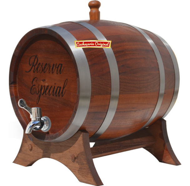 Barril Sapucaia 10 Litros Com Torneira Luxo 0
