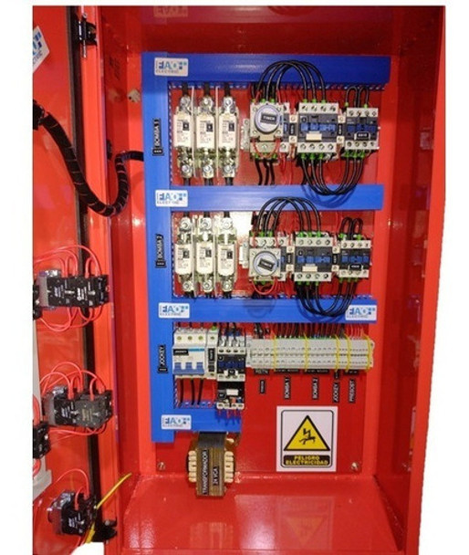 Tablero Arranque Presurizador Para Red Incendio 75 Hp Nfpa20 0