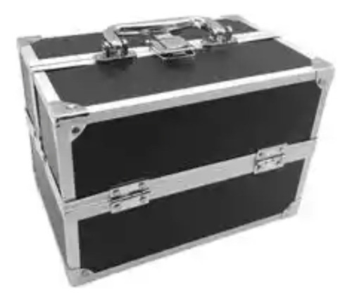 Maletín De Maquillaje Fortex, 8 Compartimentos, Ecocuero 0