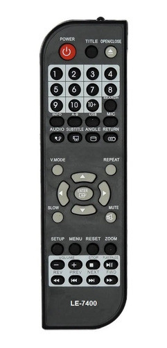 Controle Remoto Para Dvd Mondial  D10  D11  D15 0