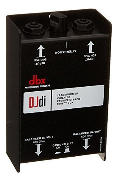 Caja Dbx Pasivo Y Activo 1 2 Y 4 Canal Directo 0