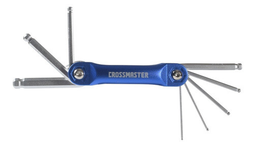 Juego 8 Llaves Hexag Plegables Métricas Crossmaster Calidad 0
