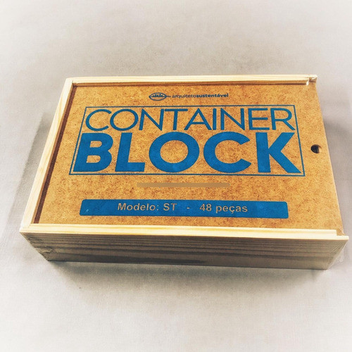 Blocos De Contêiner Container Block St 48 Pç Escala 1:100 0
