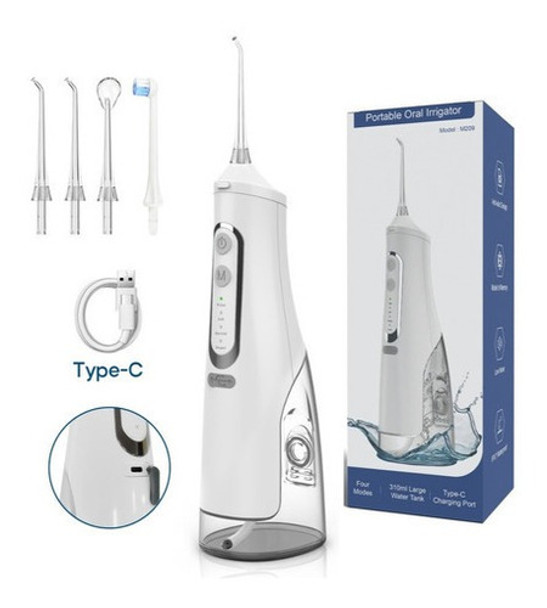 2022 Irrigador Oral Waterpik Fácil De Transportar 310ml Usb 0