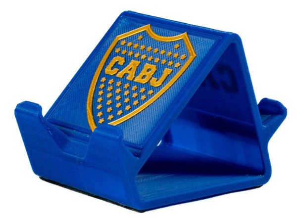 Soporte Apoya Celular Boca Juniors Escritorio 3d Oficial 0