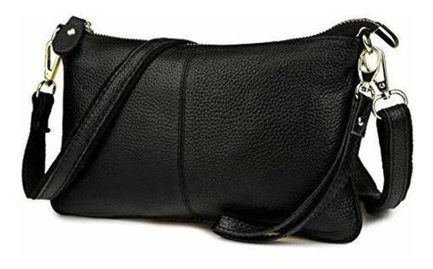 Artwell - Bolso De Mano Para Mujer De Piel Autentica Para Fi 0