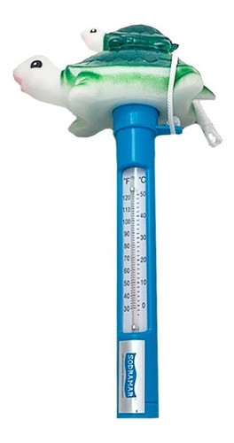 Termometro Flutuante De Tartaruga P/ Piscina Com Aqucimento 0