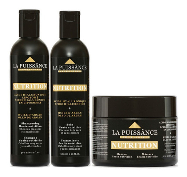 Shampoo + Acondicionador + Mascara Nutrition La Puissance 0