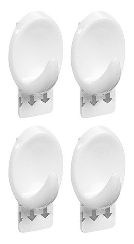 Gancho Multiuso Oval Con Adhesivo Ordene H Y T 0