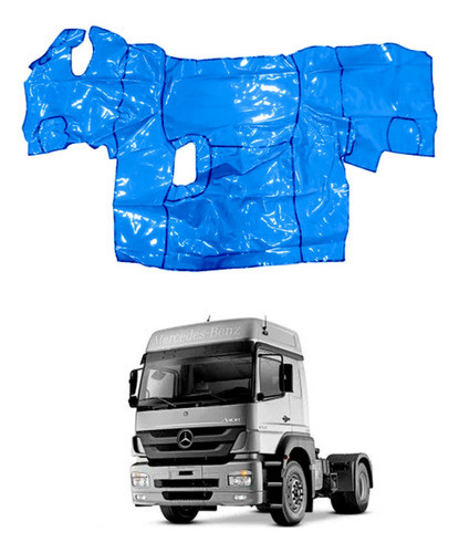 Tapete Vinil Azul Com Capo Mb Axor 1933 Ano 2009 0