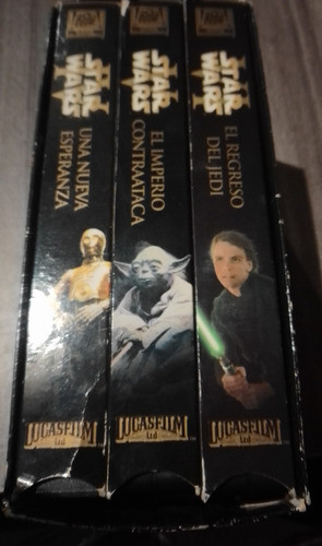 Trilogía Star Wars (4,5 Y6) Vhs 0
