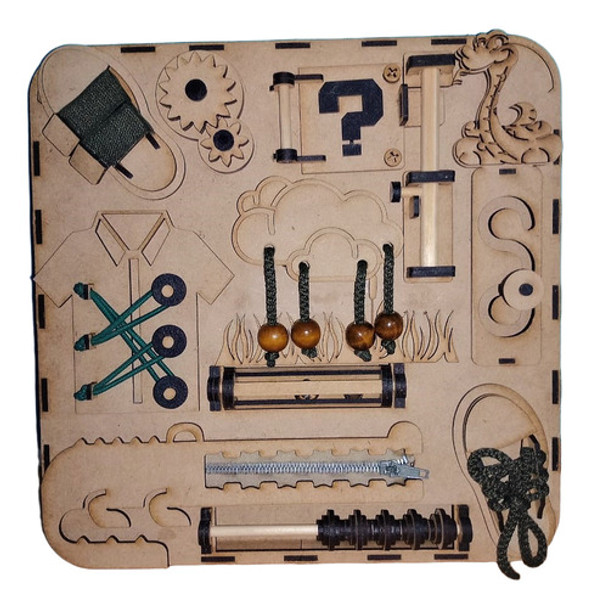 Tablero Montessori 31x31 0 Tablero Montessori 31x31 0