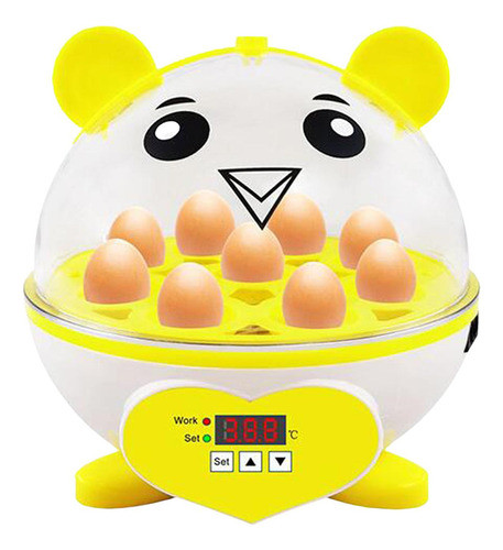 Incubadora Portátil De 9 Ovos Incubadora Elétrica Com 0
