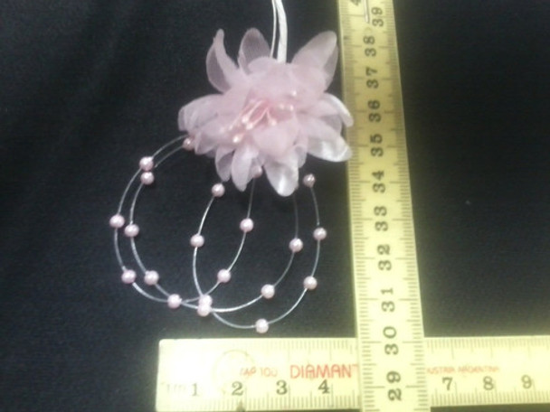 Flores Artificiales C/ Perlas P/ Novias,15. Comunion (paqx6) 0