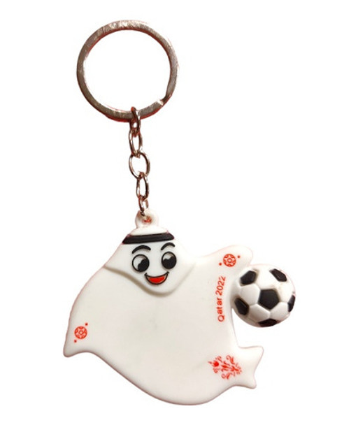 Llavero Mundial Mascota Qatar La'eed Argentina 0