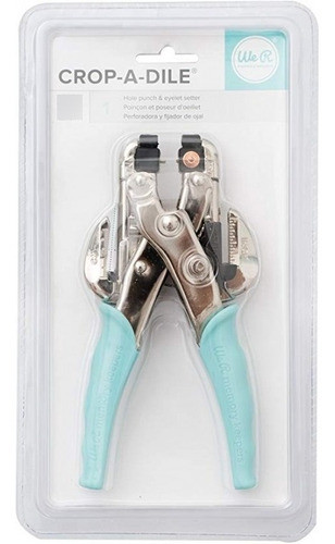 Crop-a-dile Hole Punch & Eyelet Setter Aqua 0