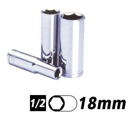 Bocallave Larga Encastre 1/2 18mm Crossmaster 0