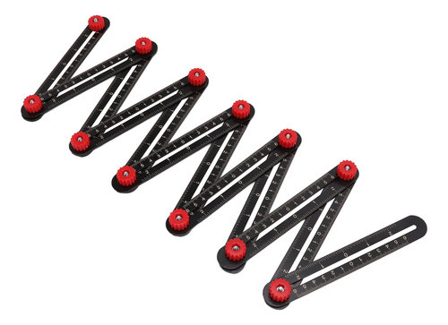 Régua De Medição Multiangular De Liga De Alumínio Universal 0