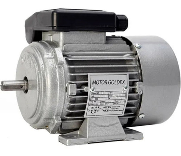 Motor Eléctrico Monofasico 1hp 1380rpm Blindado Goldex - Tyt 0