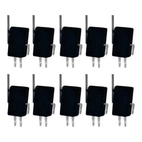 10 Micros Switch Para Comando Arcade Electromatic 10 Unidade 0