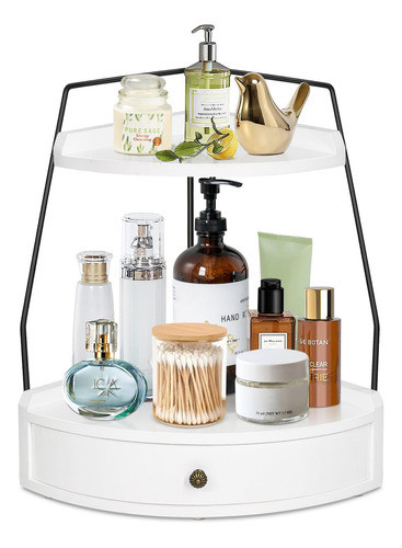 Ukonvi Organizador De Bano Esquinero De 2 Niveles, Organizad 0