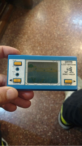 Juego Electrónico Donkey Angler Marca Gakken 0