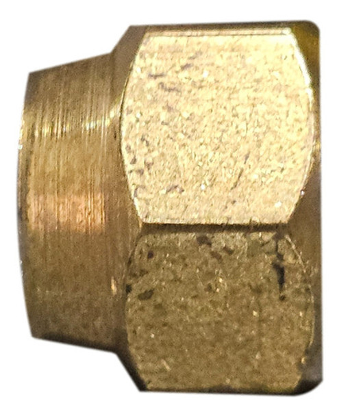 Tuerca Bronce Flare Reducción 3/8 A 1/4 Refrigeración X 10 0