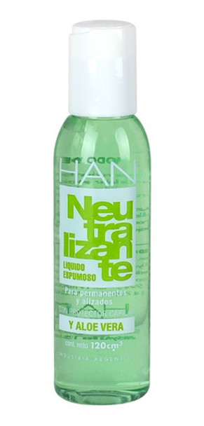 Neutralizante Aloe Vera Permanentes Y Alisados X 120 Ml Han 0 Neutralizante Aloe Vera Permanentes Y Alisados X 120 Ml Han 0