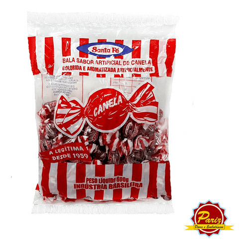 Bala Dura De Canela Tradicional 600g Santa Fé 0