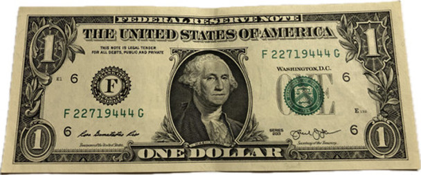 Billetes De Un 1 Dólar Sin Circular Usa Reales Coleccion 0